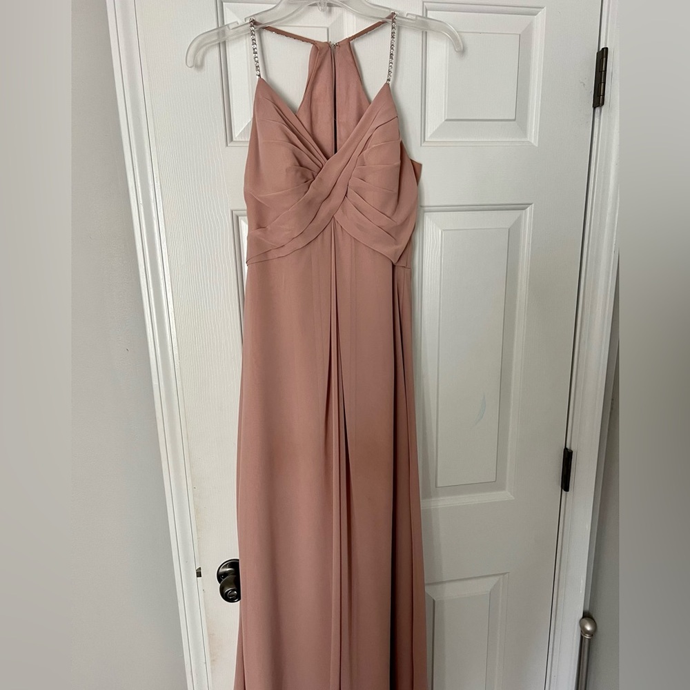 Bari Jay dusty rose bridesmaid dress - size 2/4